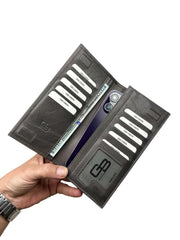 MİLANO SERİSİ DERİ CÜZDAN - GRİ