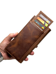 DOHA SERİSİ DERİ CÜZDAN - FINDIK KAHVE