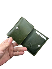 MEKA SERİSİ DERİ CÜZDAN - YEŞİL