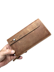 PARİS SERİSİ DERİ CÜZDAN - KAHVE