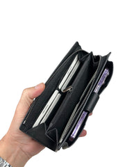 PARİS SERİSİ DERİ CÜZDAN - SİYAH