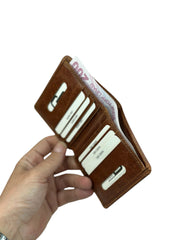 TANGO SERİSİ DERİ CÜZDAN - TABA