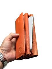 VENEZİA SERİSİ DERİ CÜZDAN - TURUNCU